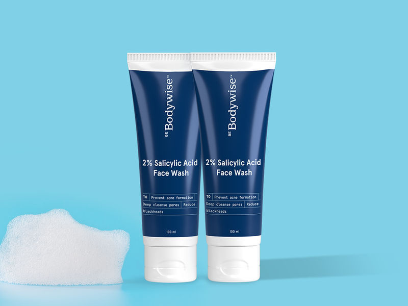 Buy 2 Salicylic Acid Face Wash Pack of 2 Bodywise